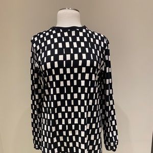 Marimekko Black and White T- Shirt Dress